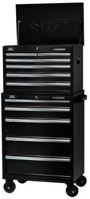 Husky 27 in. W 11-Drawer Tool Chest and Cabinet Set