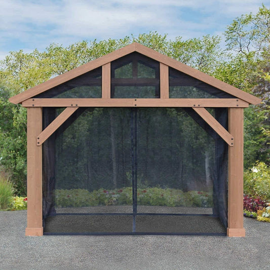 YardistryGazebo Pavilion Mosquito Mesh Kit