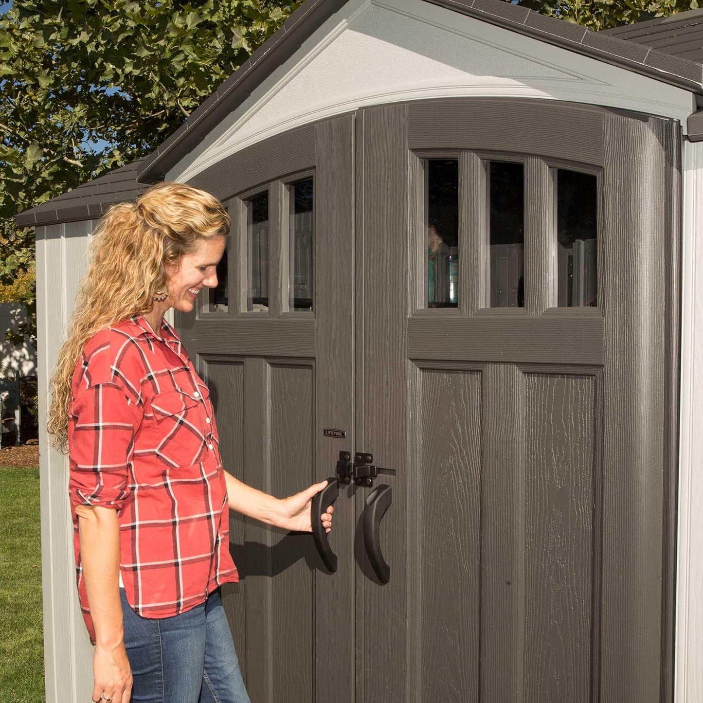 Lifetime 60243 10 x 8 Ft. Outdoor Storage Shed