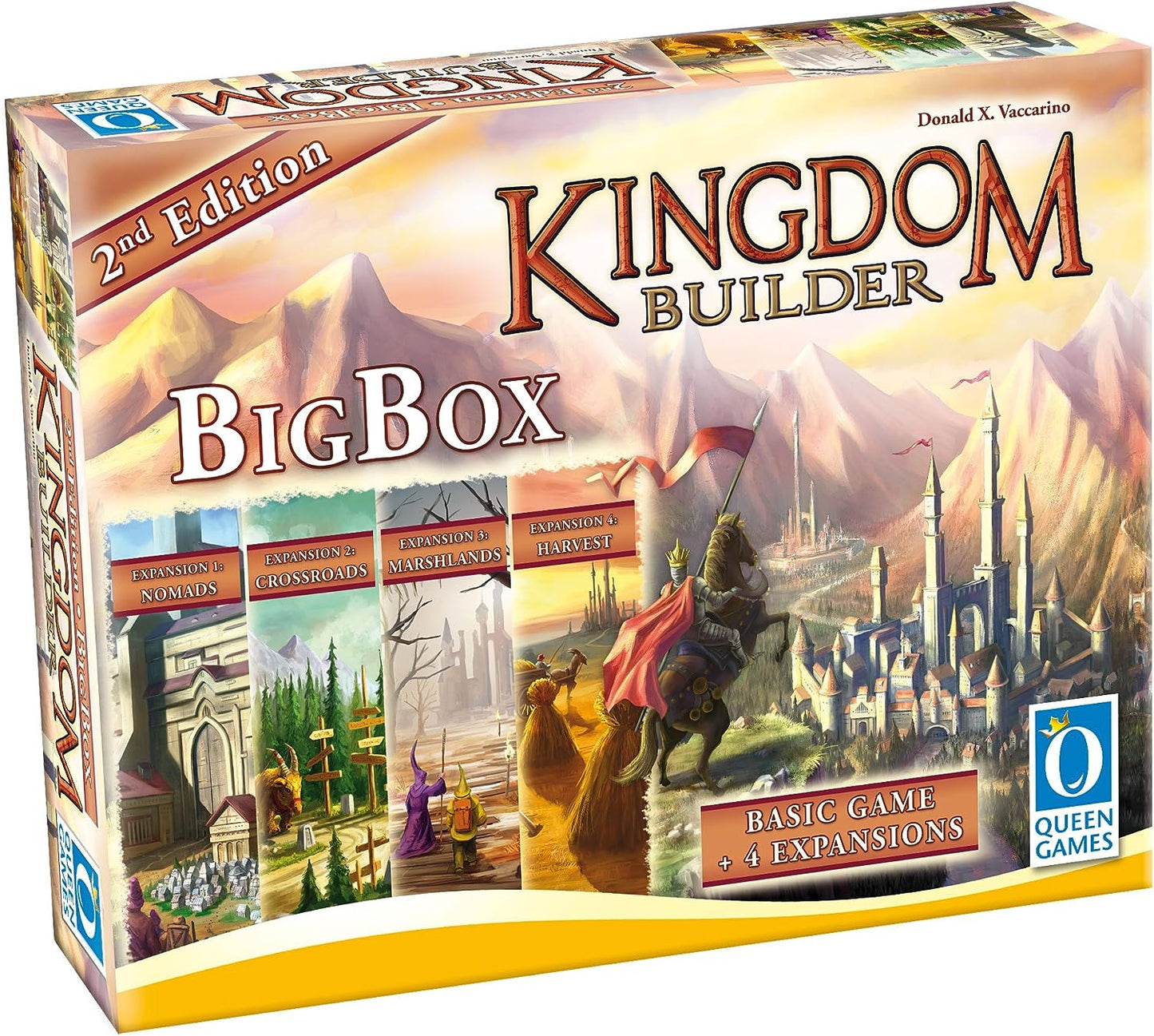 Queen Games Kingdom Builder Big Box 2nd Edition Board Game