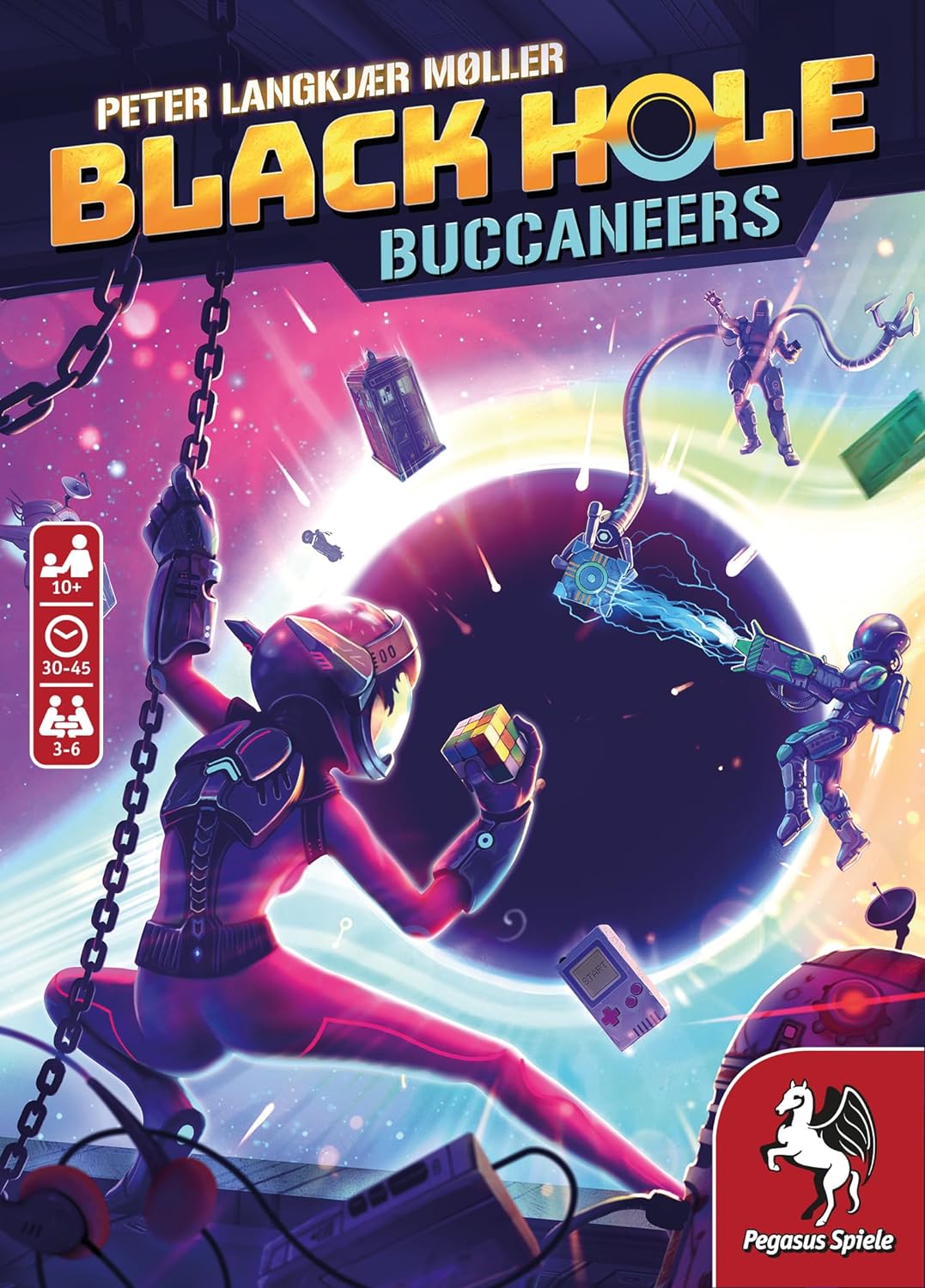 Black Hole Buccaneers - Drafting Board Games - for Family Game Night - Ages 10+ - 3 to 6 Players - 30 to 45 Min of Gameplay - English Version