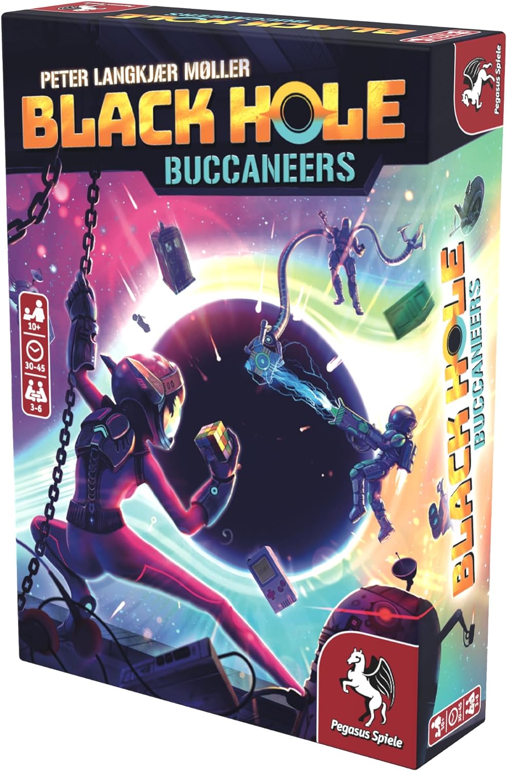 Black Hole Buccaneers - Drafting Board Games - for Family Game Night - Ages 10+ - 3 to 6 Players - 30 to 45 Min of Gameplay - English Version